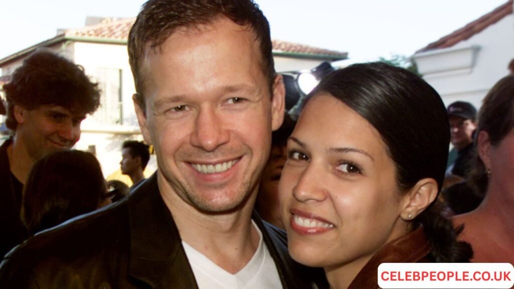 Kimberly Fey and Donnie Wahlberg